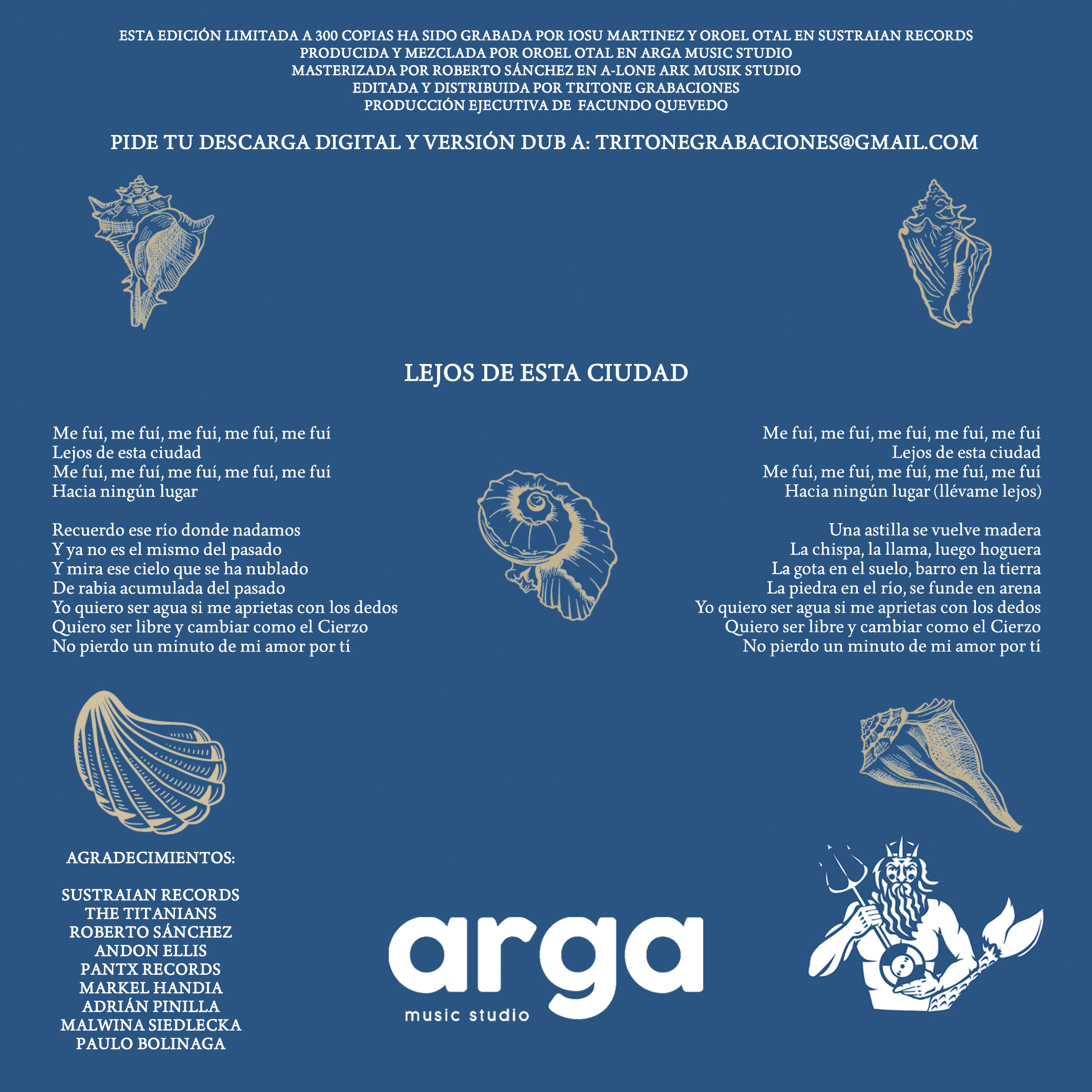 J. Bravo & The Aggromondarrak - Lejos de esta ciudad y Emancipación - Imagen 3